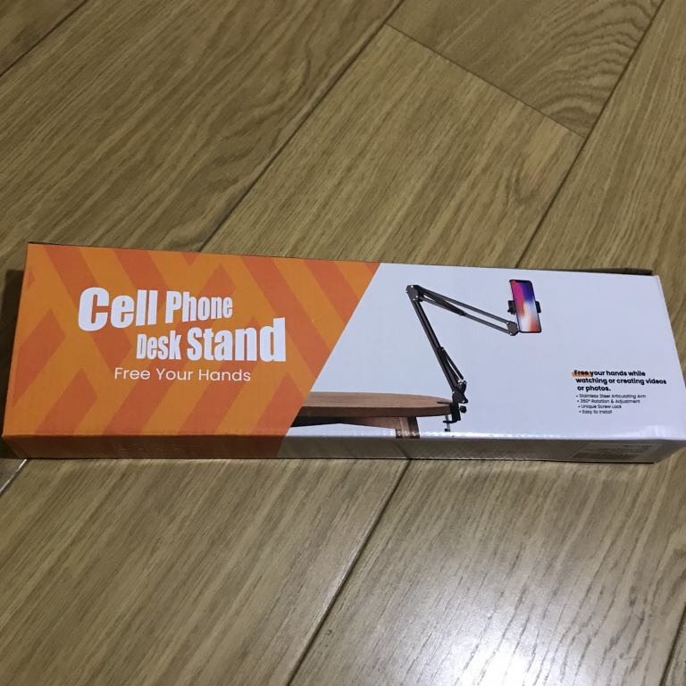 Cel phone desk stand
