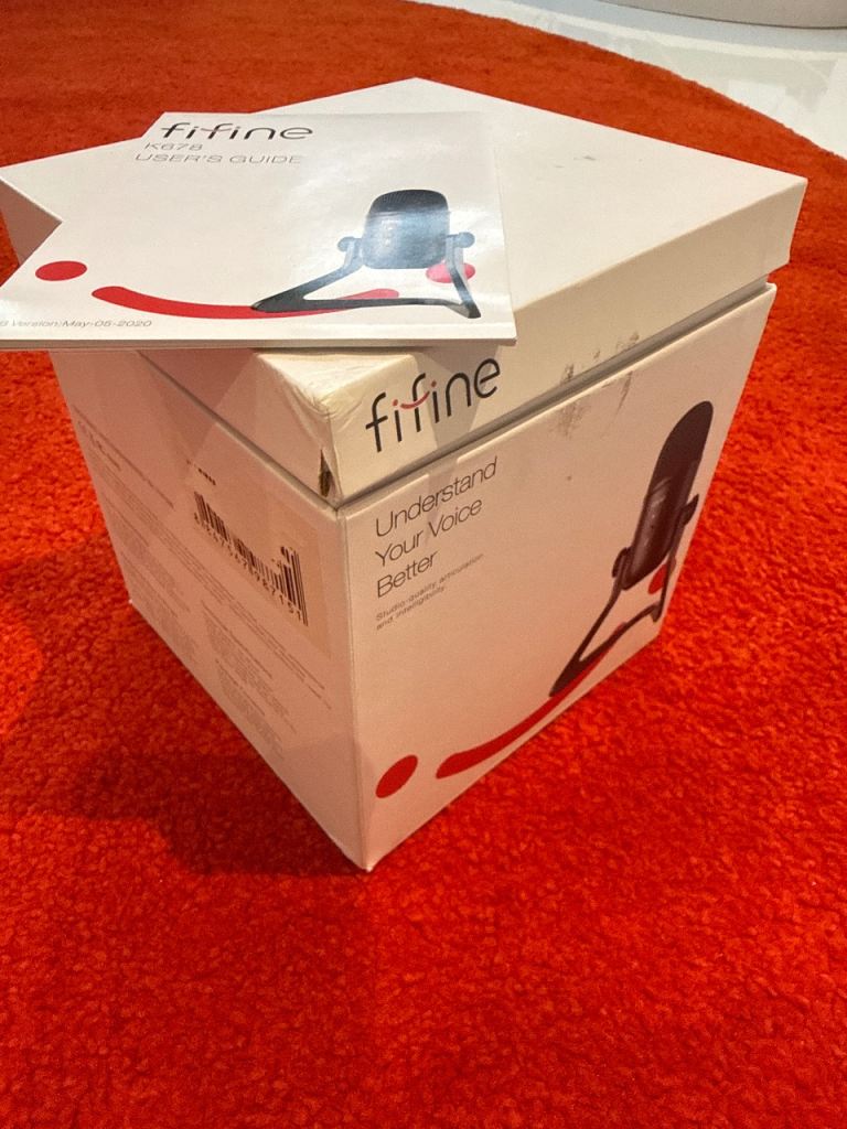 Fifine K678 USB Microphone – As Good As New