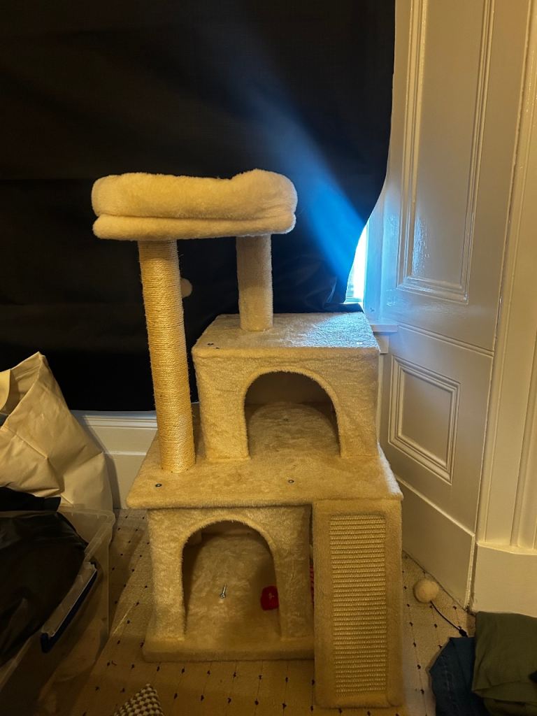 Cat Tree Beige Colour