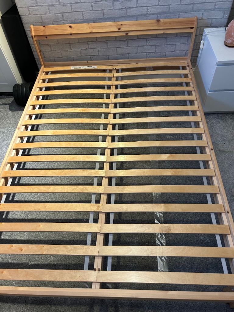 image for Ikea double bed frame 