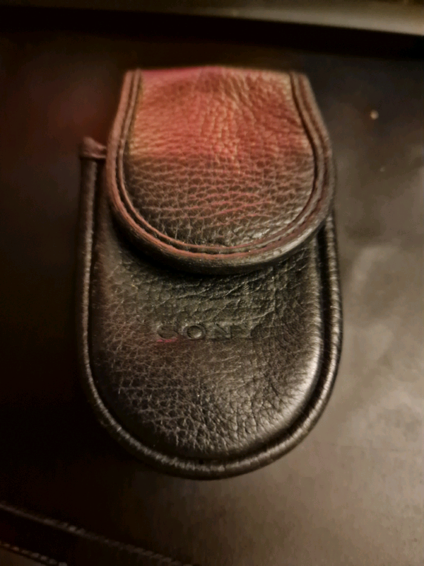Genuine Sony leather camera case