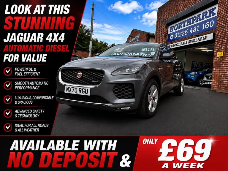 2020 Jaguar E-Pace 2.0d [180] R-Dynamic S 5dr Auto 4x4 Diesel Automatic
