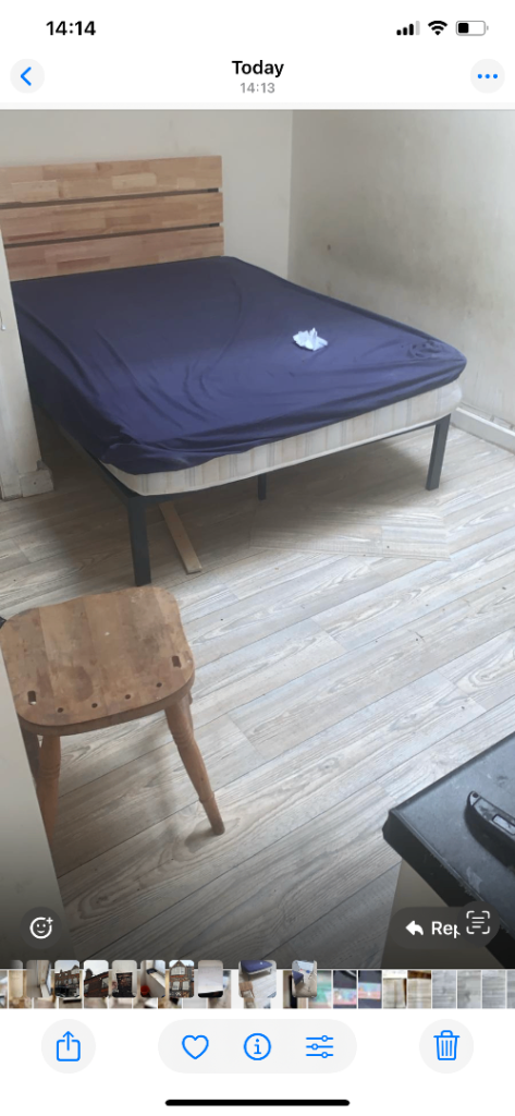 Studio flat to rent in luton town center