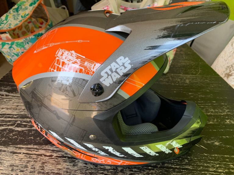image for HJC Star Wars motorcycle helmet size XL