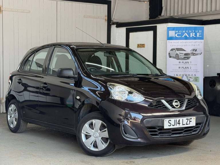 2014 Nissan Micra 1.2 Visia 5dr HATCHBACK PETROL Manual