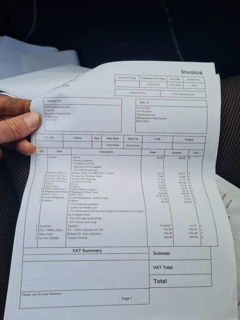 Toyota soarer 600bhp