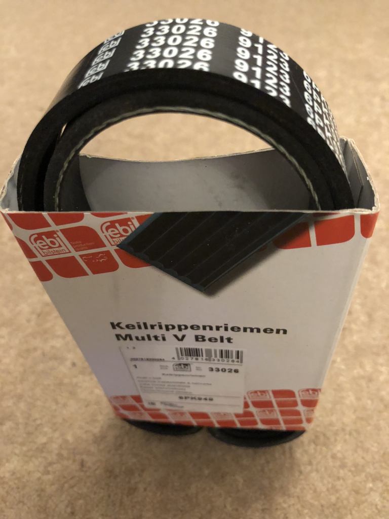 Febi Multi V Belt 6PK948 Audi VW Seat Skoda etc