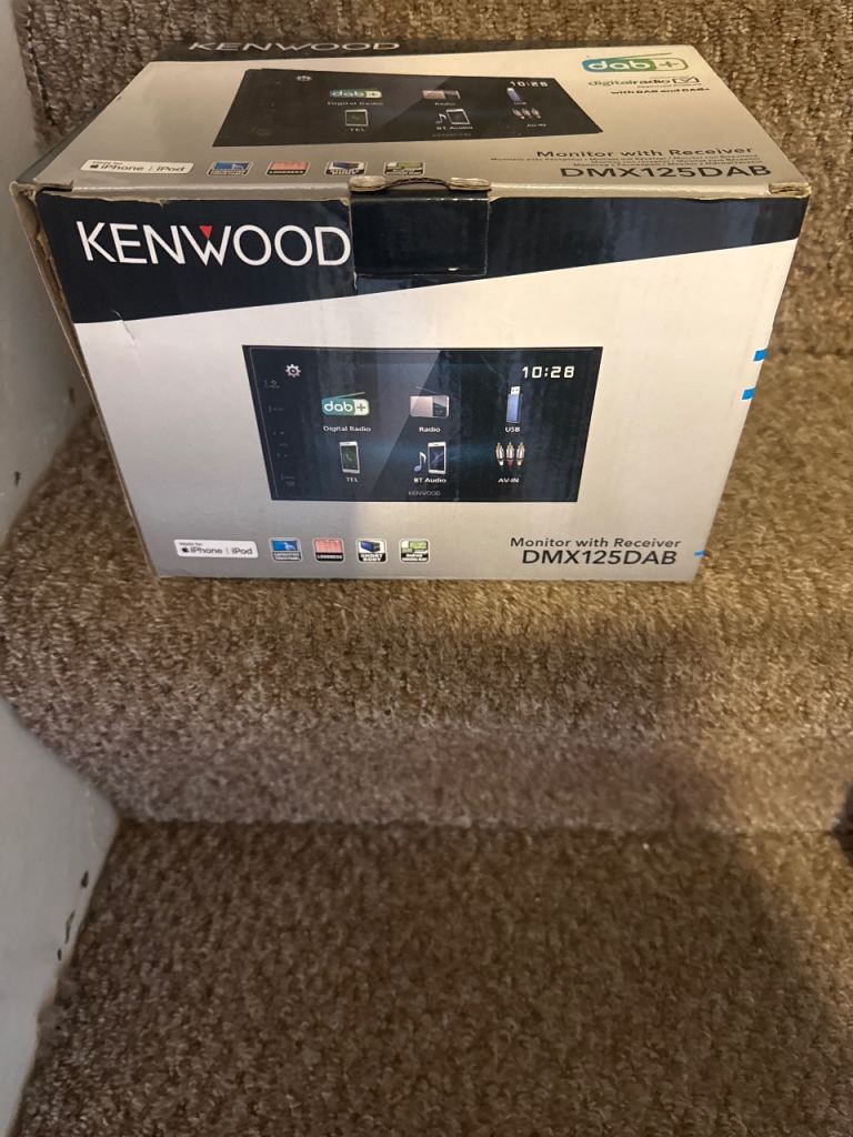 Kenwood DMX125 DAB car stereo 