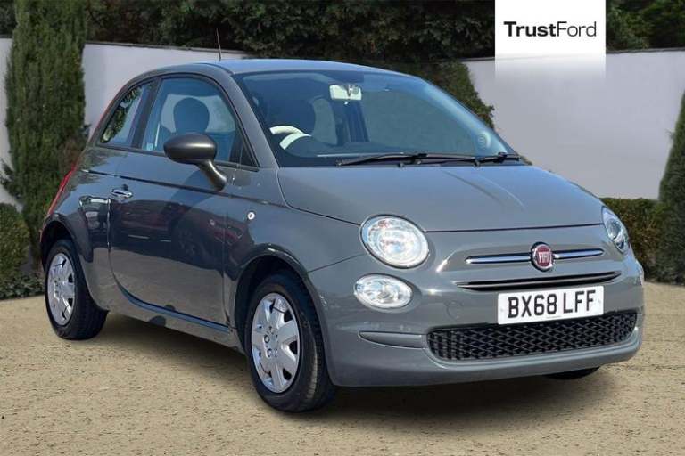 2018 Fiat 500 1.2 Pop Hatchback 3dr Petrol Manual Euro 6 (s/s) (69 bhp) Manual Hatchback Petrol M...