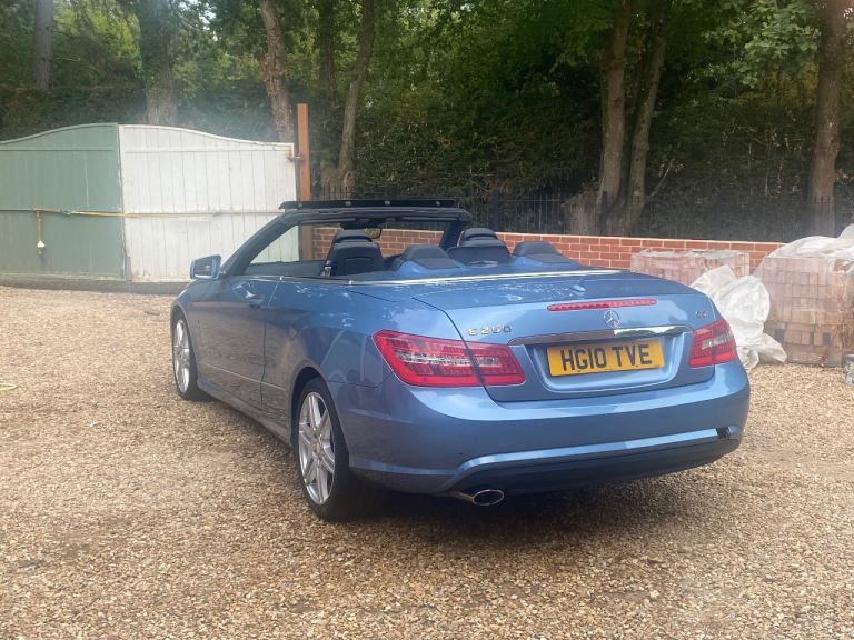 Mercedes-Benz, E CLASS, Convertible, 2010, Semi-Auto, 2143 (cc), 2 doors