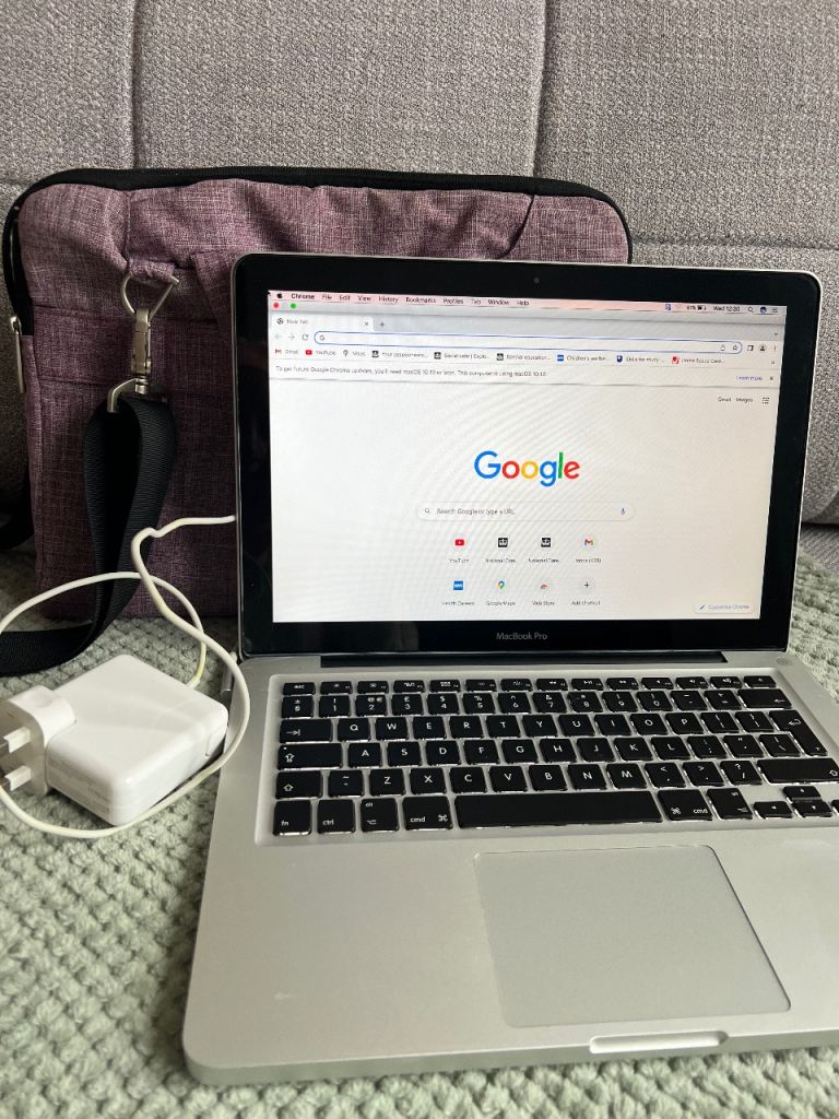 MacBook Pro 13 inch Laptop with charger & bag 