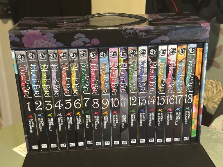 Black Bird Manga Complete Set 1-18 English Edition Box Set