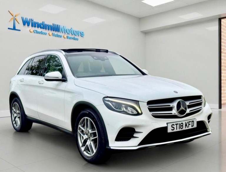 2018 Mercedes-Benz GLC 2.1 GLC220d AMG Line (Premium Plus) G-Tronic+ 4MATIC Euro 6 (s/s) 5dr ESTA...
