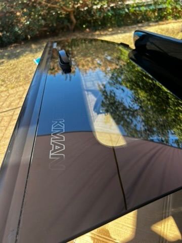 Trackman Pickup Canopy Black 