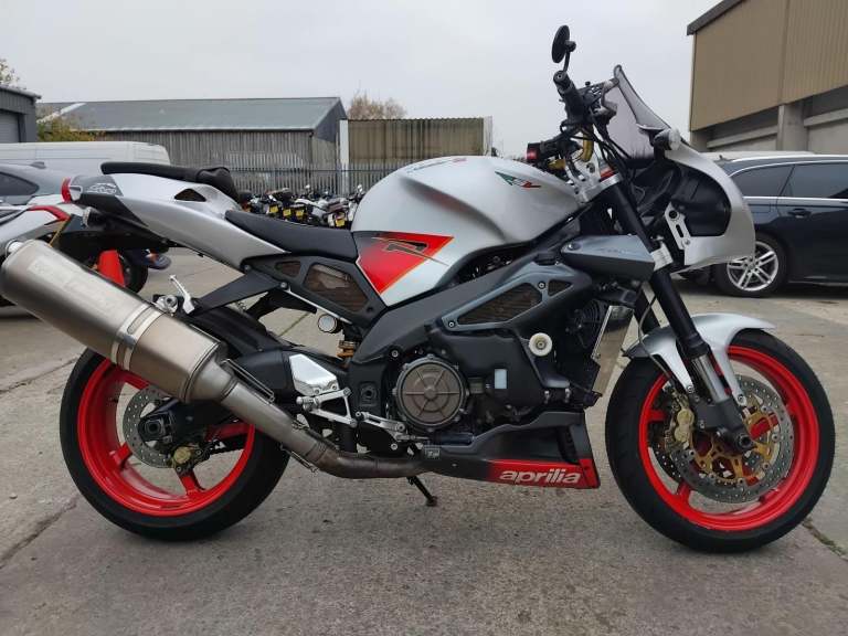 2007 07 APRILIA TUONO FIGHTER 1000 CLEAN NAKED SPORTS HPI CLEAR