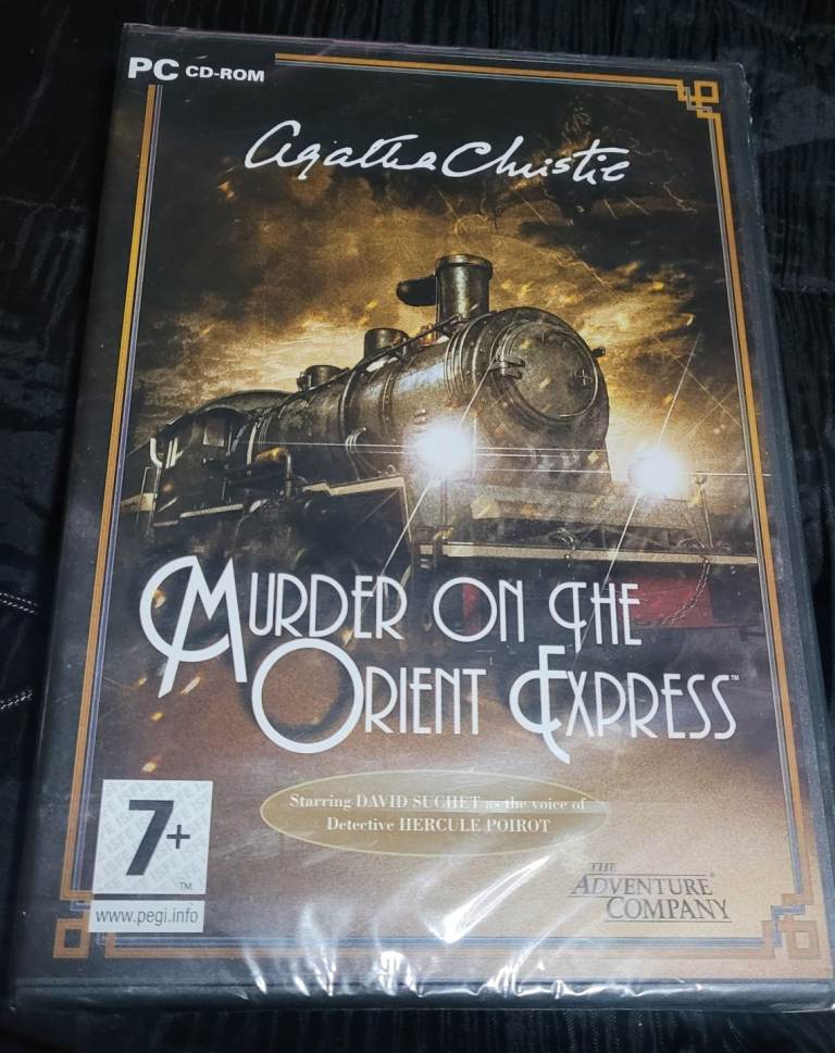 Agatha Christie: Murder On The Orient Express (PC CD) Game New and Sealed a5