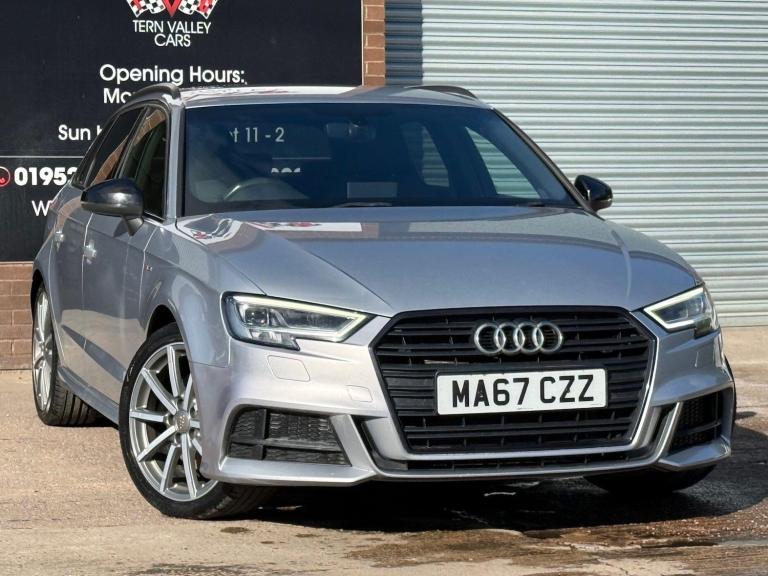 2017 Audi A3 2.0 TDI Black Edition Sportback 5dr Diesel Manual Euro 6 (s/s) (184 ps) HATCHBACK Di...