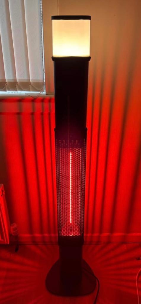 Gardenline Multifunctional Patio Heater – Black, Good Condition