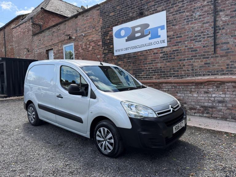2018 Citroen Berlingo 1.6 Berlingo 625 Enterprise Blue HDi 5dr Panel Van Diesel Manual