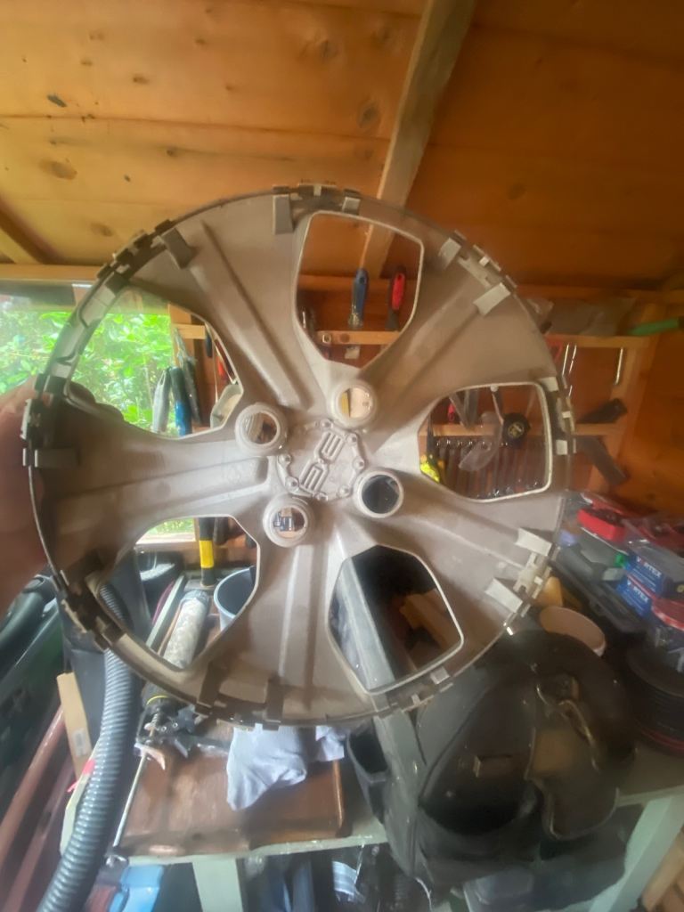 Dacia wheel trim. 