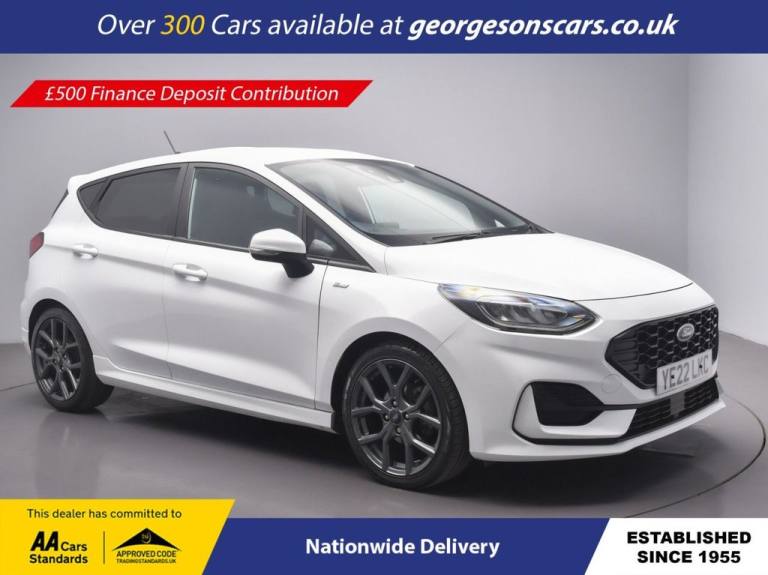 2022 Ford Fiesta 1.0T EcoBoost MHEV ST-Line Hatchback 5dr Petrol Hybrid Manual Euro 6 (s/s)  Hatc...