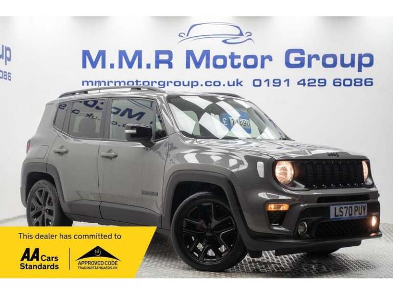 2020 Jeep Renegade 1.0 GSE T3 Night Eagle Euro 6 (s/s) 5dr SUV Petrol Manual