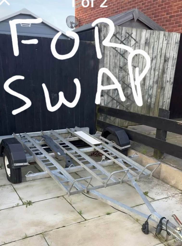 GALVANISED MOTORCYCLE TRAILER 