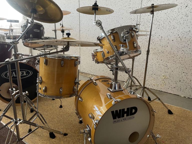 WHD jazz kit meinl cymbals.