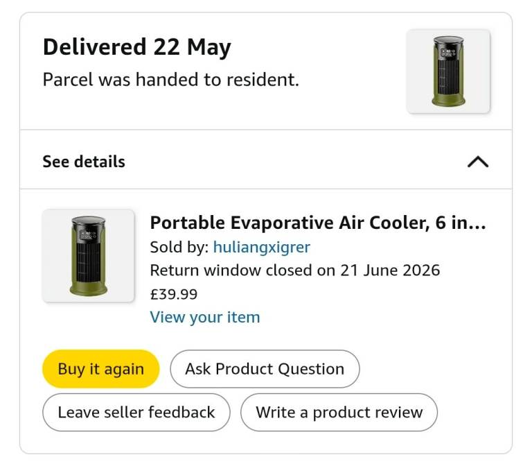 Cooling Fans in mint condition