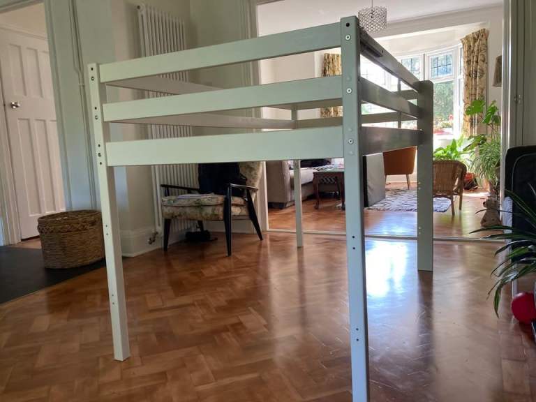 Argos Home Kaycie Mid Sleeper Single Bed Frame - White