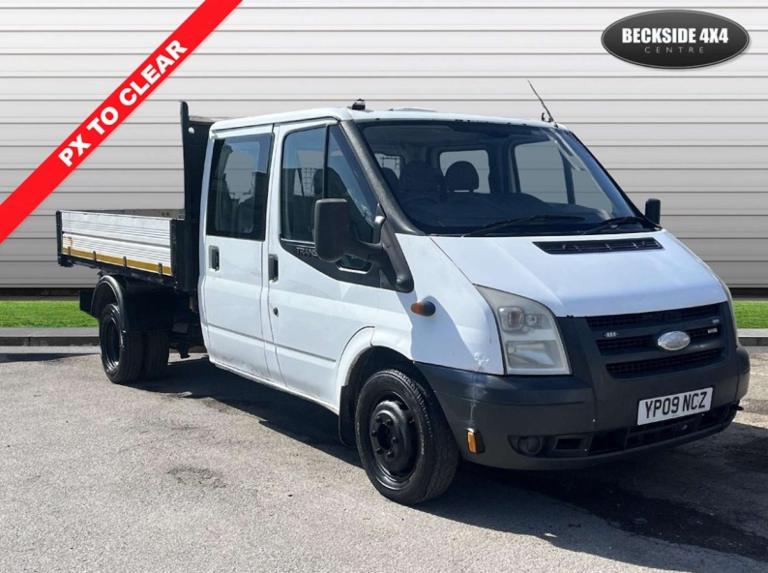 2009 Ford Transit 2.4 Transit 100 T350 LWB Double Cab RWD 4dr Chassis Cab Diesel Manual