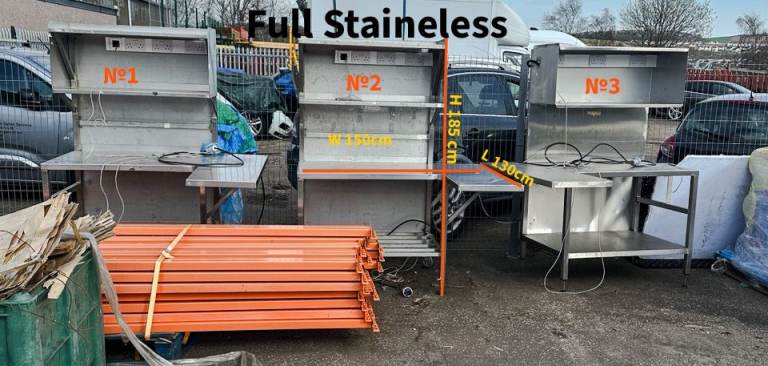  stainless steel industrial/work equipment