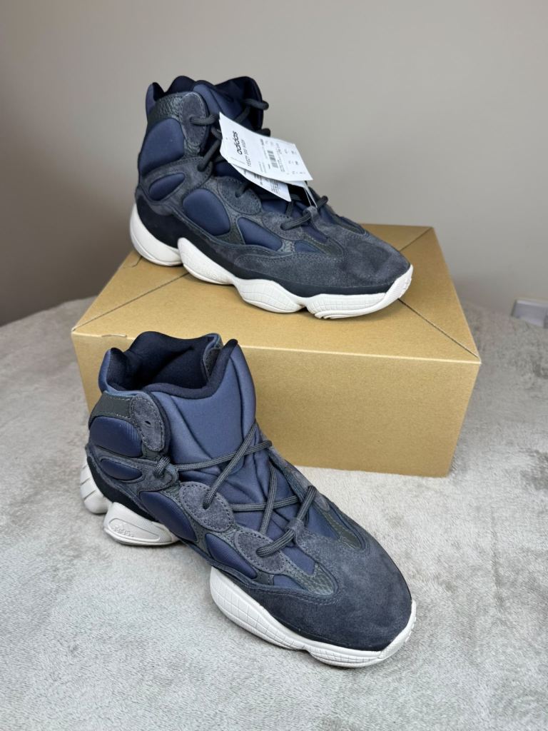 Adidas Yeezy 500 High Tactical Boot Blue – NEW