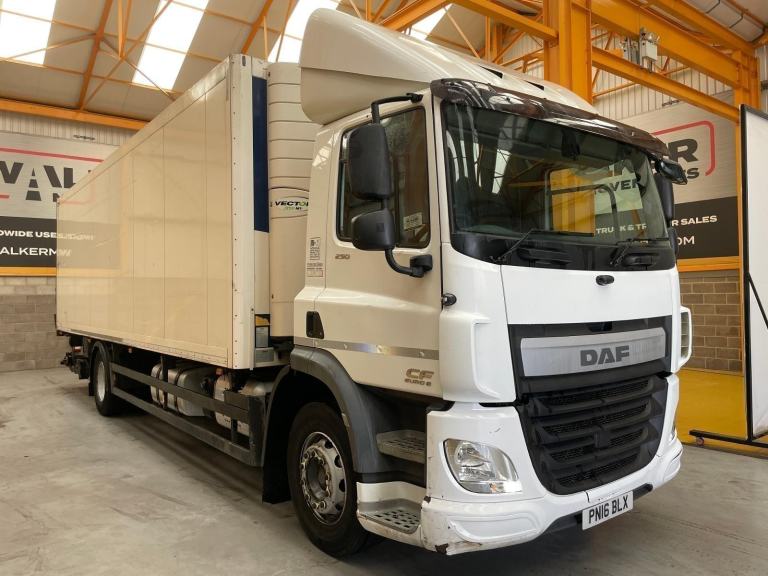 DAF CF250 *EURO 6*, 4X2 18 TONNE FRIDGE/FREEZER – 2016 – PN16 BLX