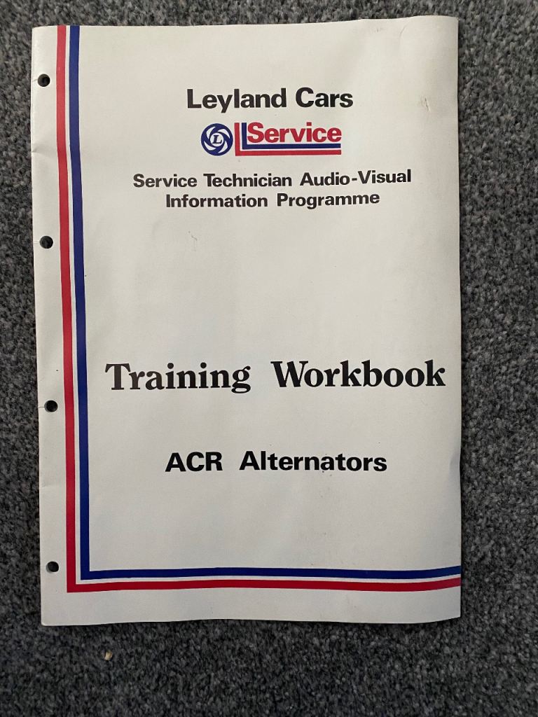 Leyland cars information workbook 