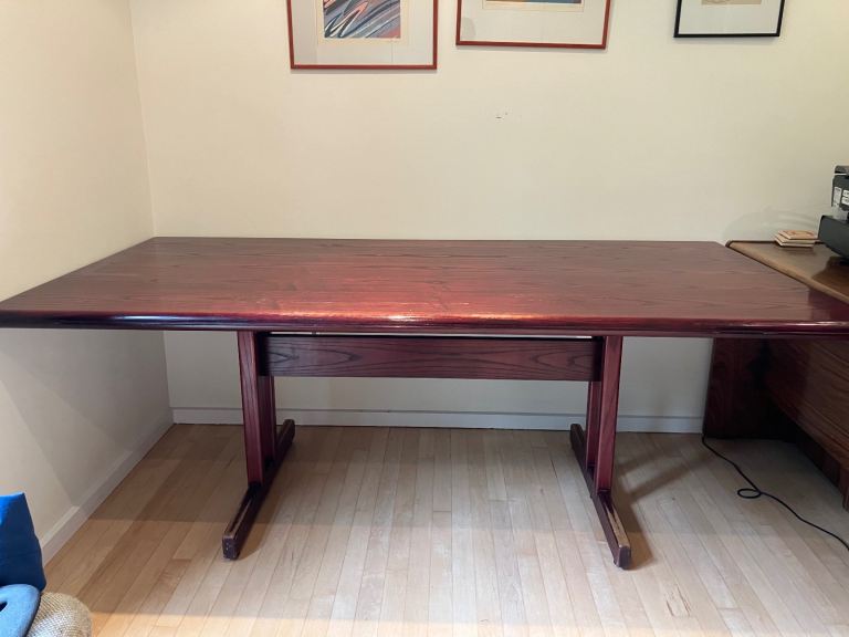 Rosewood dining/conference table 