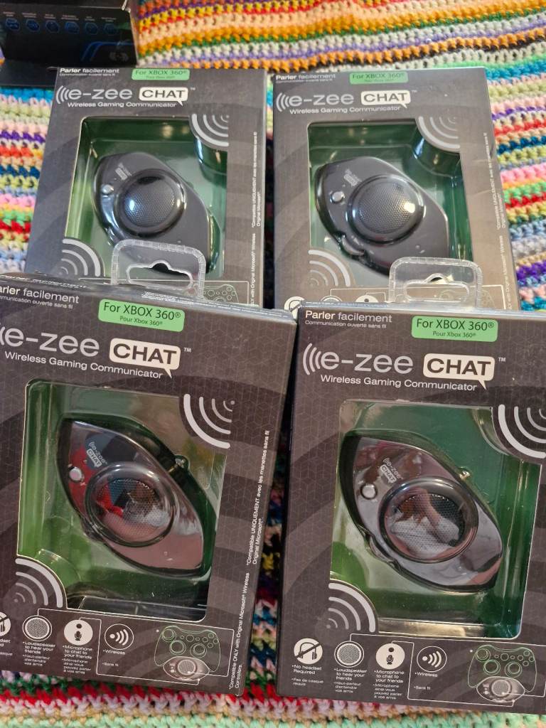 Xbox 360 wireless communicators x 4