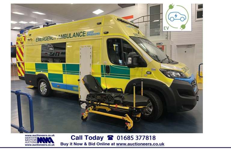 2020 Fiat Ducato 42 MAXI AUTO 90Kw/47Kwh ELECTRIC VCS AMBULANCE. --------------------------- PANE...