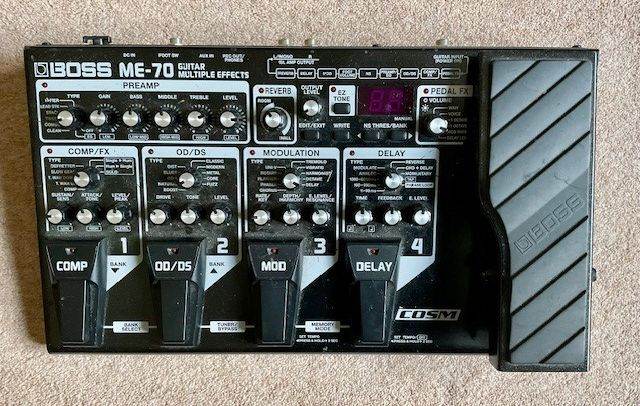 Boss ME70 Multi effects pedal
