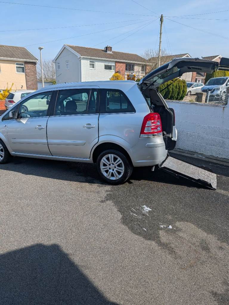 Wheelchair vauxhall zafira
