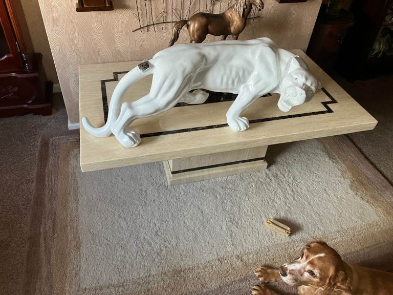 Large panther ornament