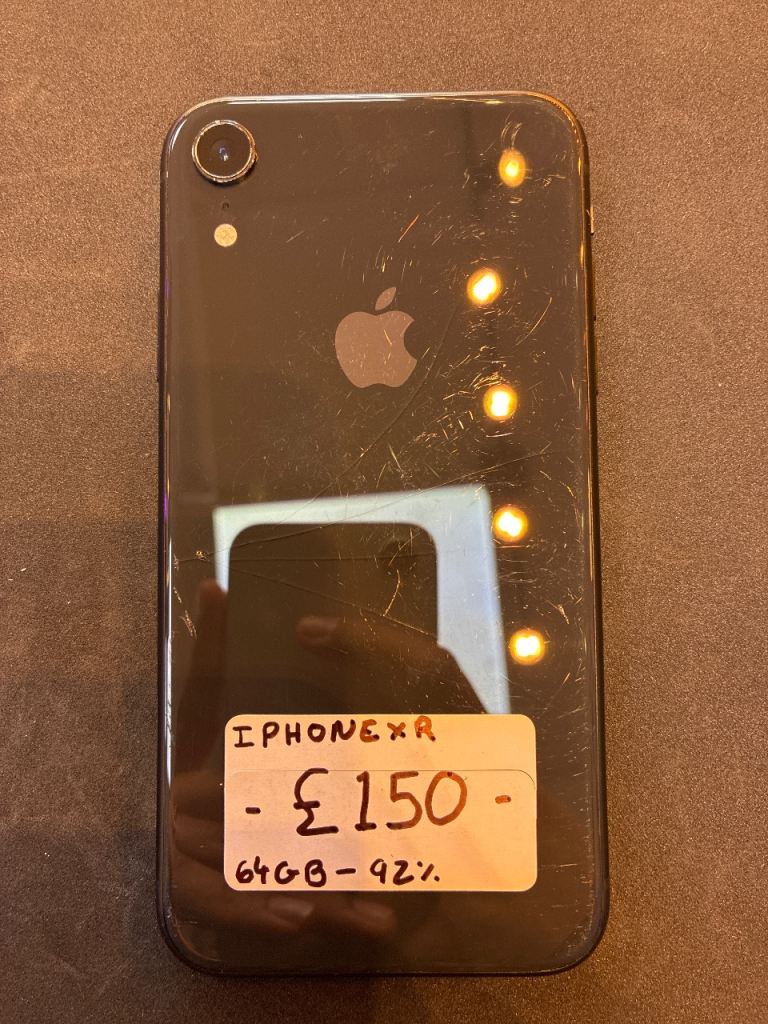 Apple iPhone XR 64GB - Black, Fair Condition