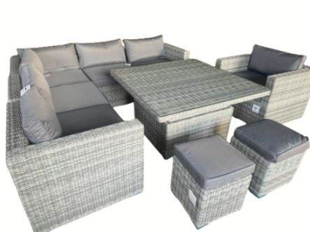Rattan Garden furniture, sheds, patio heaters 