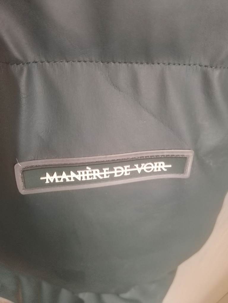 Maniere de voir dark green coat xxl mens 