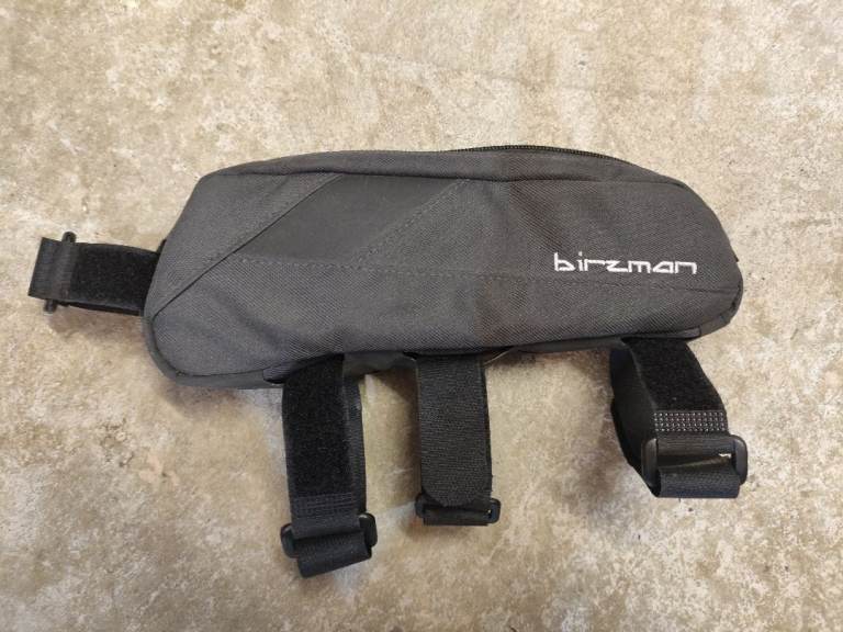 Birzman Cycle Frame Bag – Grey, Very Good Condition