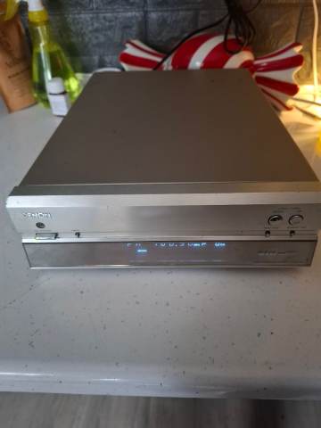 DENON TU-201SA AM-FM Stereo Tuner Silver hifi separate Working