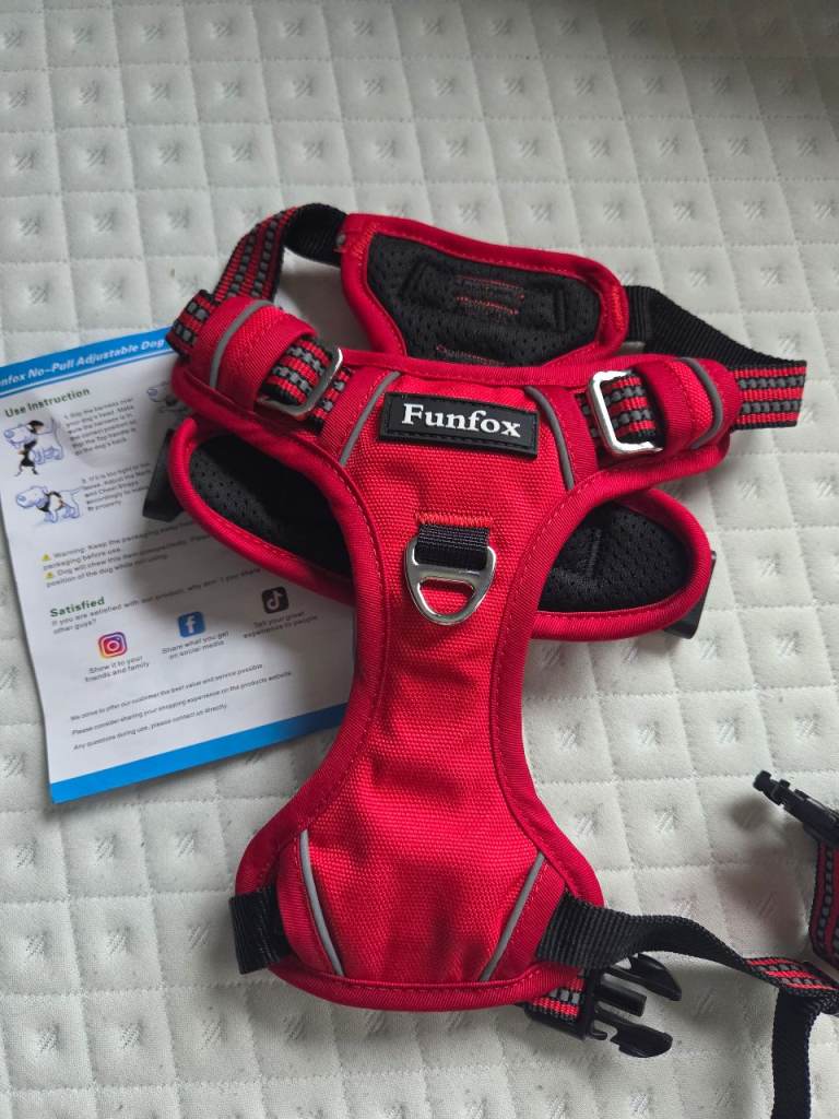 Funfox dog harness - brand new