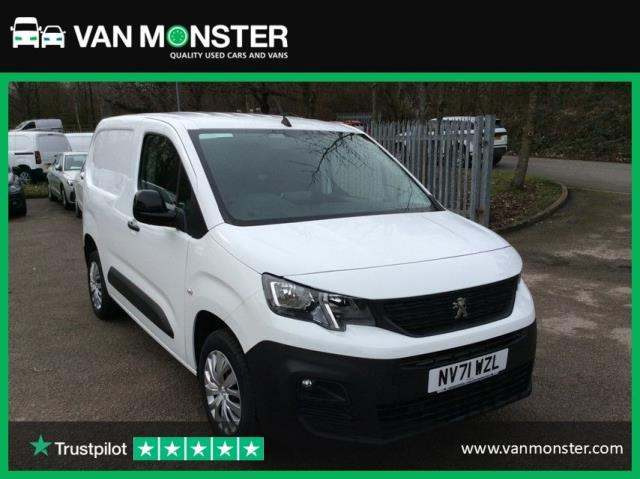 2022 Peugeot Partner 1000 1.5 BlueHDi 100 Professional Prem Van [6 Spd] PANEL VAN DIESEL Manual