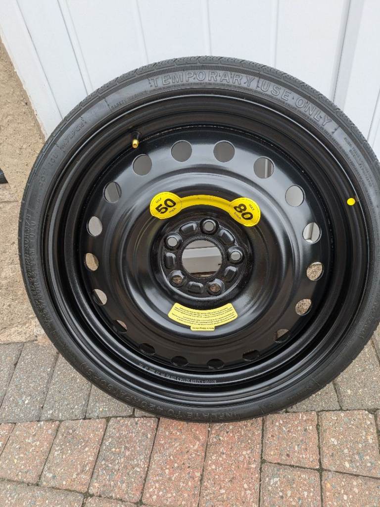 Space saver wheel and tyre 17-19inch