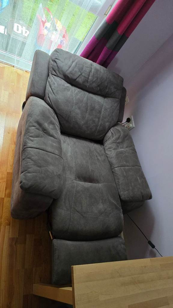 DFS power recliner chair and manual sofa for sale